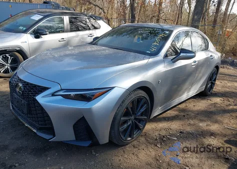 2023 Lexus Is 350 F Sport из США, поврежденный, VIN JTHGZ1E2XP5027982